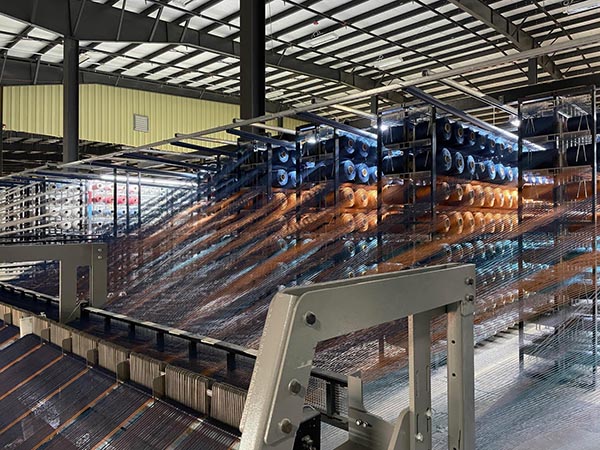 Natco Home’s domestic rug weaving manufacturing facility is located in Sanford, ME.