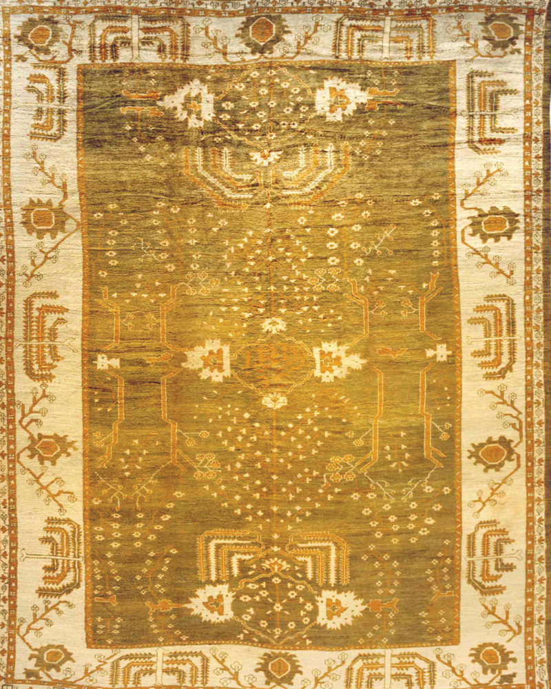 Antique Turkish Oushak from Persian Gallery New York | pgny.com