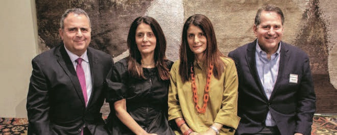 Siblings: Oscar Tatosian, Emily Rabjohns, Lucine Nersesian, and Sarkis Tatosian