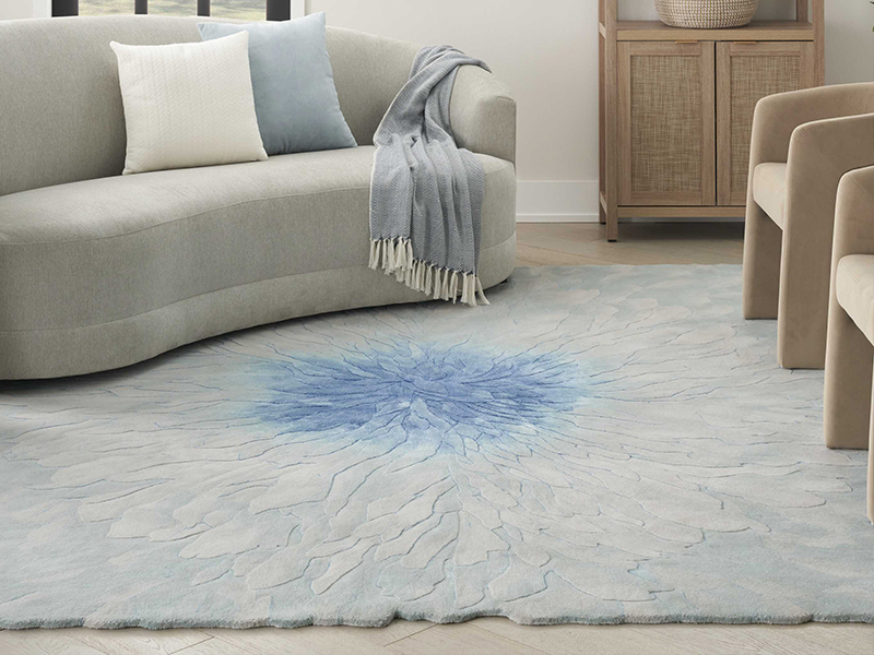 Nourison Home Prismatic PRS39 Blue
