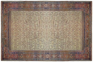 Antique Persian Sultanabad Carpet