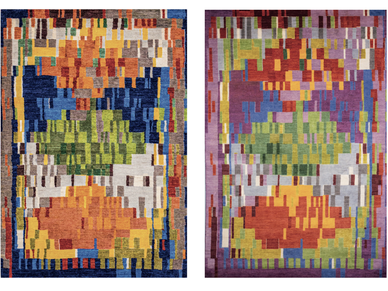 Zollanvari International Glitch Gabbeh Collection